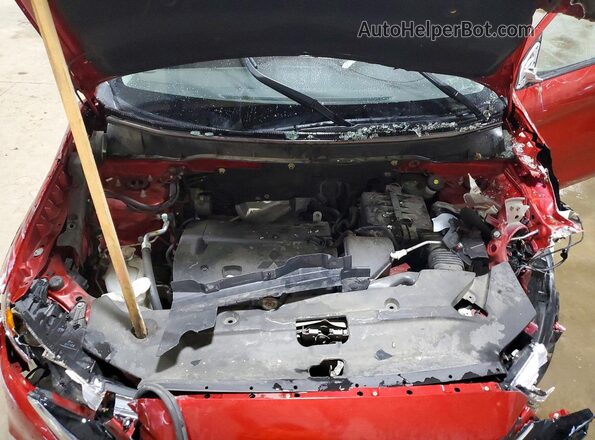 JA4AR3AW4JZ012108 2018 MITSUBISHI OUTLANDER Красный Вид подкапотного пространства