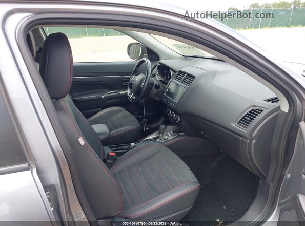 JA4AR3AW5JZ020041 2018 MITSUBISHI OUTLANDER SPORT Gray Widok wnętrza z przodu
