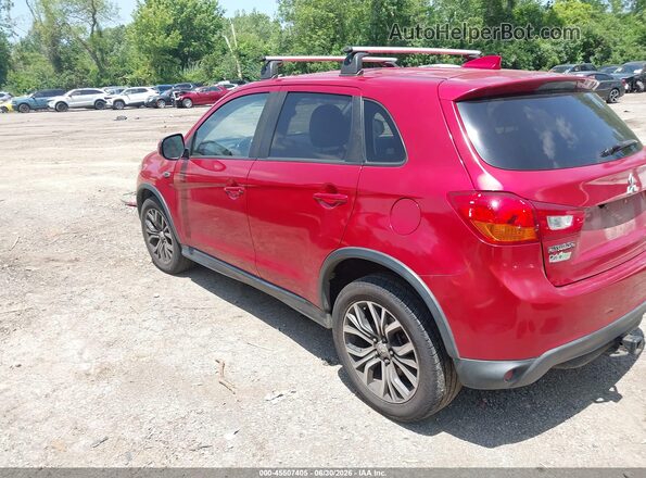 JA4AR3AW6HZ039272 2017 MITSUBISHI OUTLANDER SPORT Red Հետևի ձախ