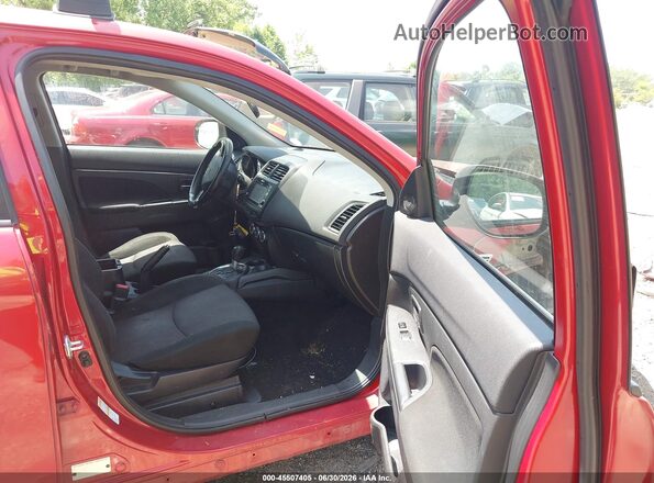 JA4AR3AW6HZ039272 2017 MITSUBISHI OUTLANDER SPORT Red Սալոնի դիմացի տեսք