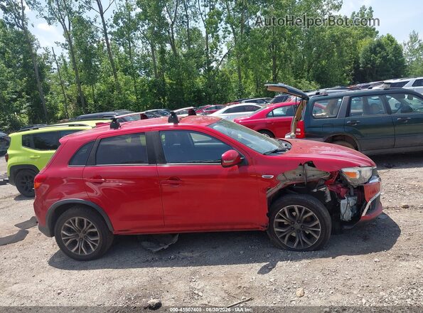 JA4AR3AW6HZ039272 2017 MITSUBISHI OUTLANDER SPORT Red Սալոնի հետևի տեսք