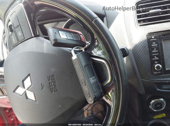 JA4AR3AW6HZ039272 2017 MITSUBISHI OUTLANDER SPORT Red Առջևի վահանակի տեսք