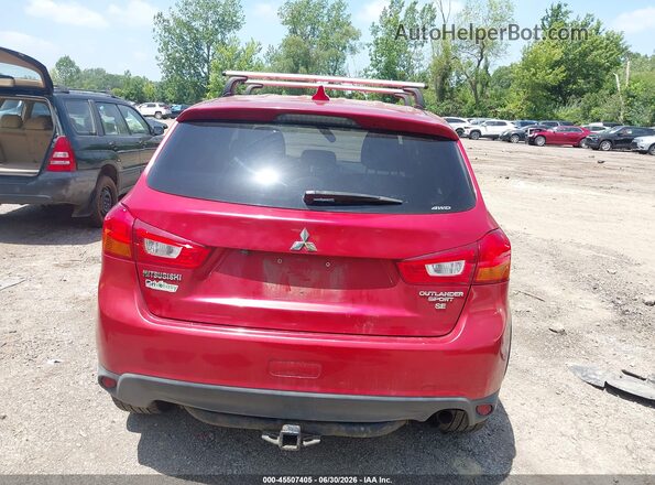 JA4AR3AW6HZ039272 2017 MITSUBISHI OUTLANDER SPORT Red 