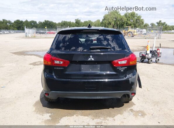 JA4AR3AW8HZ066277 2017 MITSUBISHI OUTLANDER SPORT Черный 