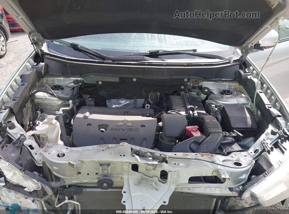 JA4AR3AW8JZ033561 2018 MITSUBISHI OUTLANDER SPORT Silver Vista trasera