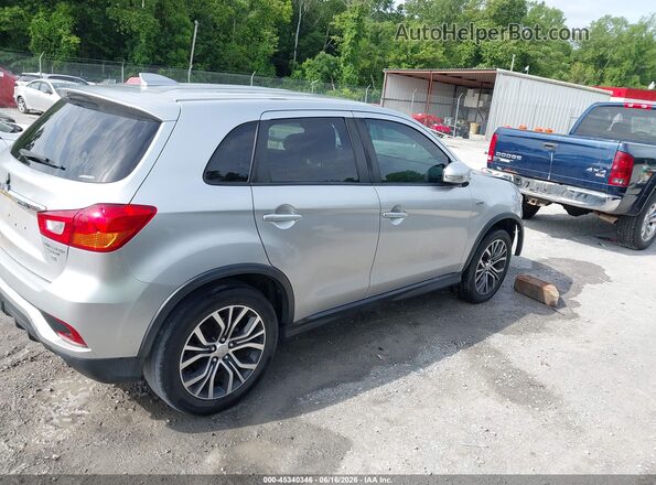 JA4AR3AW8JZ033561 2018 MITSUBISHI OUTLANDER SPORT Silver Trasero derecho