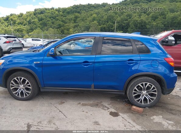 JA4AR3AW9JU014501 2018 MITSUBISHI OUTLANDER SPORT Blue Widok wnętrza 360 stopni
