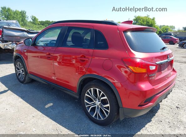 JA4AR4AW3KU016722 2019 MITSUBISHI OUTLANDER SPORT Red Задня ліва чверть