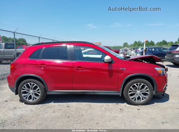 JA4AR4AW3KU016722 2019 MITSUBISHI OUTLANDER SPORT Red Вид задньої частини салону