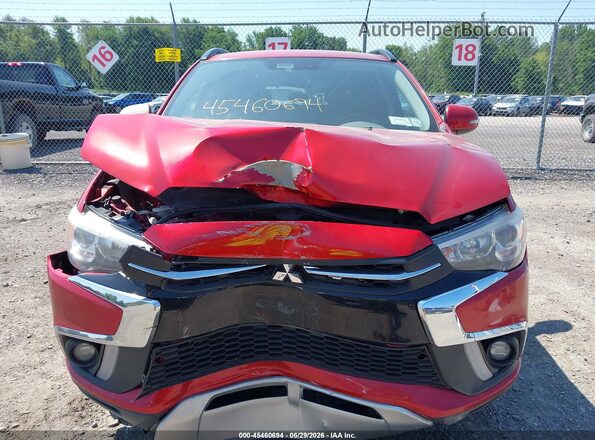 JA4AR4AW3KU016722 2019 MITSUBISHI OUTLANDER SPORT Red Вид щитка приладів