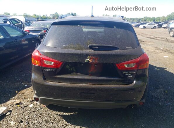JA4AR4AW5GZ037310 2016 MITSUBISHI OUTLANDER Black 