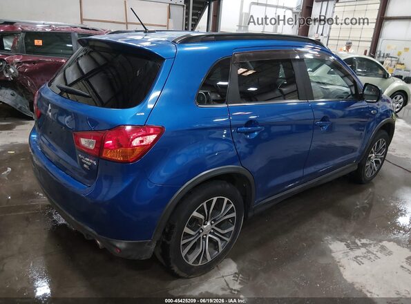 JA4AR4AW6GZ046775 2016 MITSUBISHI OUTLANDER SPORT Blue Rear right