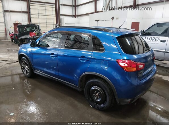 JA4AR4AW6GZ046775 2016 MITSUBISHI OUTLANDER SPORT Blue Rear left