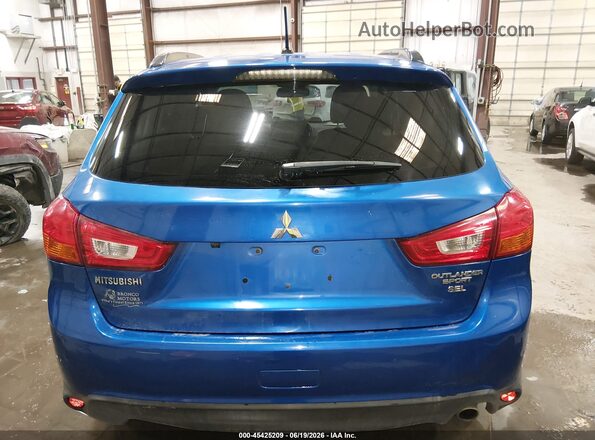 JA4AR4AW6GZ046775 2016 MITSUBISHI OUTLANDER SPORT Blue 