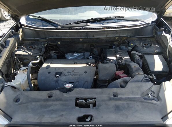 JA4AR4AW6HZ018685 2017 MITSUBISHI OUTLANDER SPORT Black Widok z tyłu