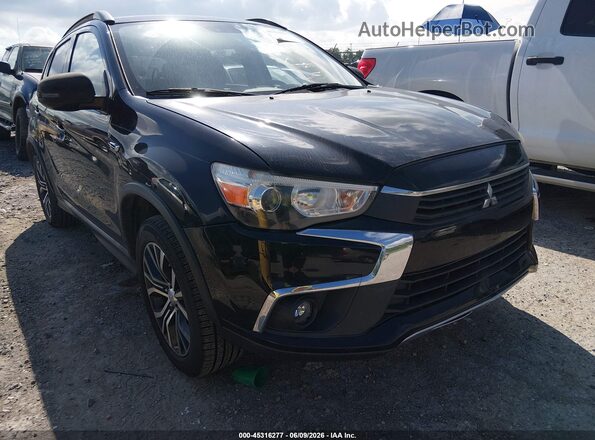 JA4AR4AW6HZ018685 2017 MITSUBISHI OUTLANDER SPORT Black Widok z przodu