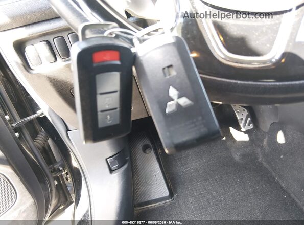 JA4AR4AW6HZ018685 2017 MITSUBISHI OUTLANDER SPORT Black Widok deski rozdzielczej