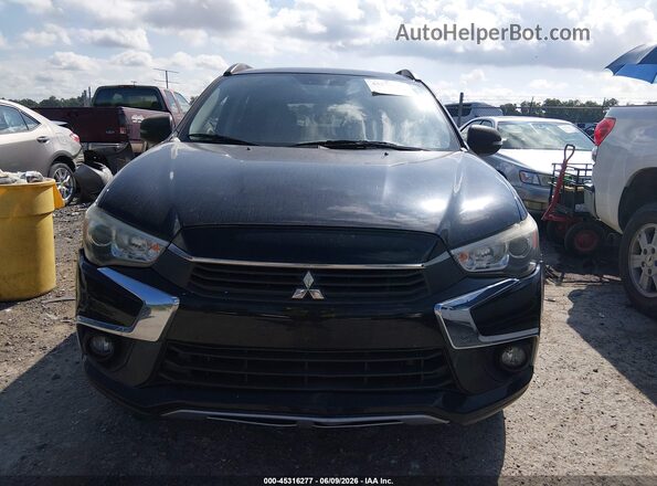 JA4AR4AW6HZ018685 2017 MITSUBISHI OUTLANDER SPORT Black Widok zestawu wskaźników