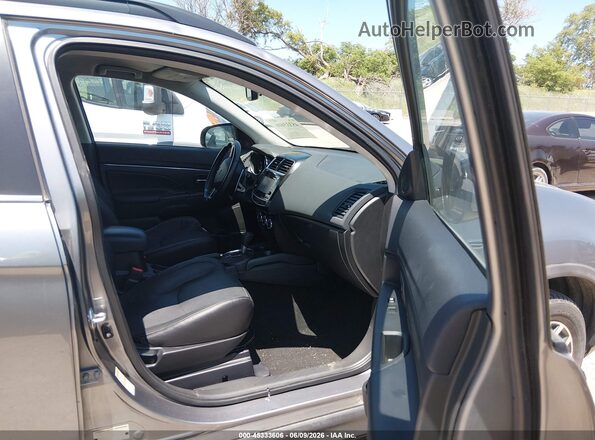 JA4AR4AW7GZ040225 2016 MITSUBISHI OUTLANDER SPORT Gray წინა სალონის ხედი