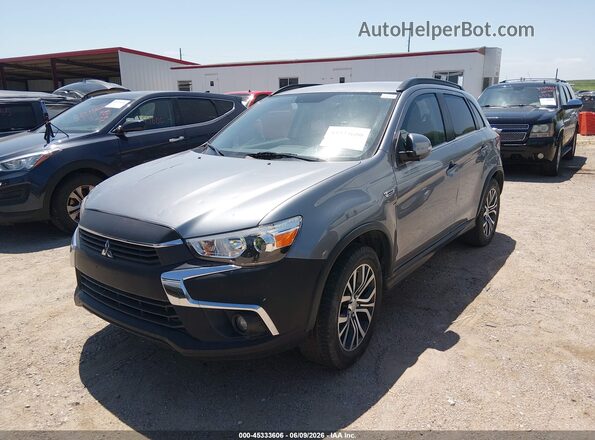 JA4AR4AW7GZ040225 2016 MITSUBISHI OUTLANDER SPORT Gray წინა მარცხენა ხედი სამი მეოთხედიდან
