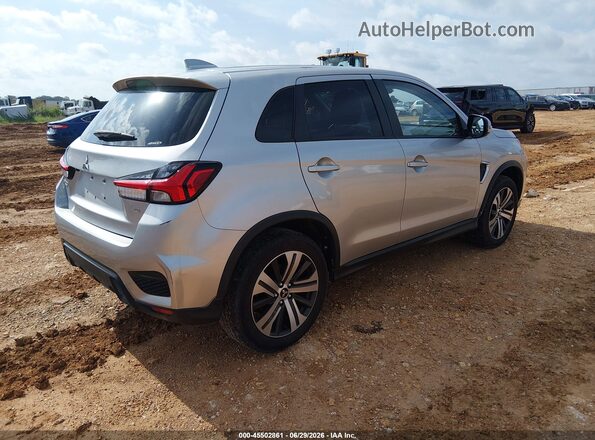 JA4ARUAU0MU017800 2021 MITSUBISHI OUTLANDER SPORT Серебряный Задняя правая четверть