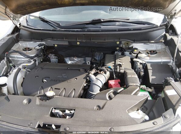 JA4ARUAU0MU017800 2021 MITSUBISHI OUTLANDER SPORT Серебряный Вид сзади