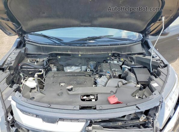 JA4ARUAU2PU002011 2023 MITSUBISHI OUTLANDER Black ძრავის განყოფილების ხედი