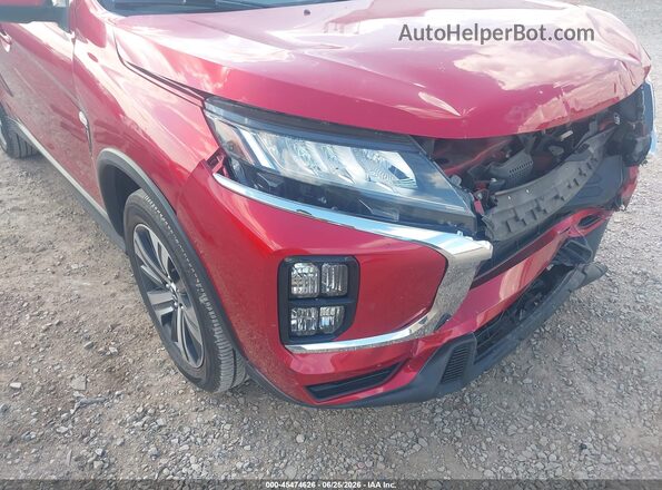 JA4ARUAU3MU034879 2021 MITSUBISHI OUTLANDER SPORT Red Widok z przodu