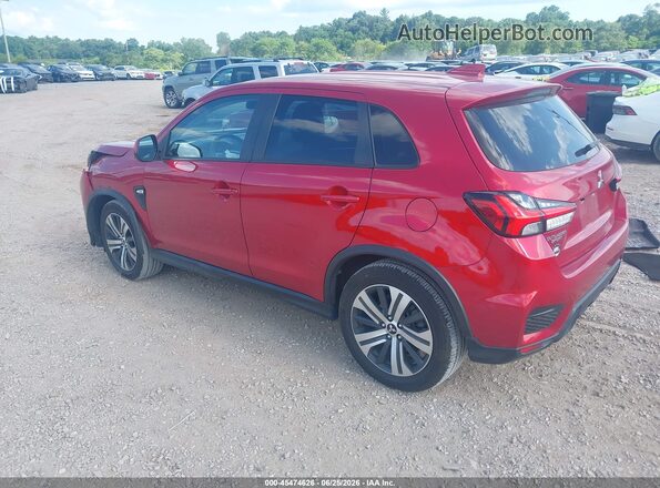 JA4ARUAU3MU034879 2021 MITSUBISHI OUTLANDER SPORT Red Tył lewy