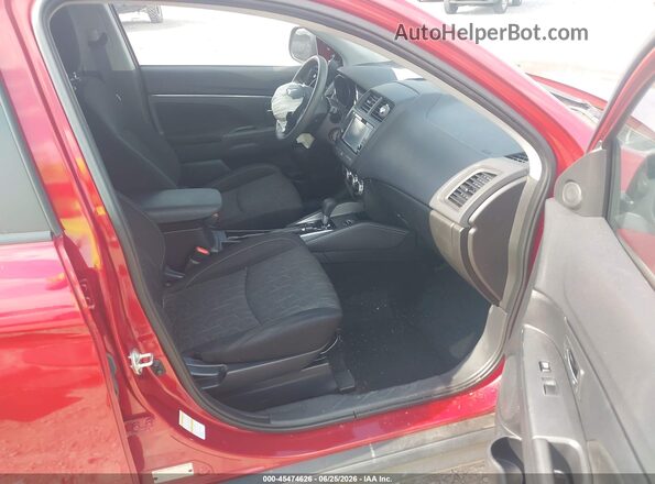 JA4ARUAU3MU034879 2021 MITSUBISHI OUTLANDER SPORT Red Widok wnętrza z przodu
