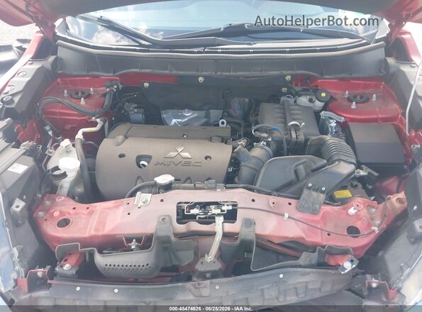 JA4ARUAU3MU034879 2021 MITSUBISHI OUTLANDER SPORT Red Widok z tyłu
