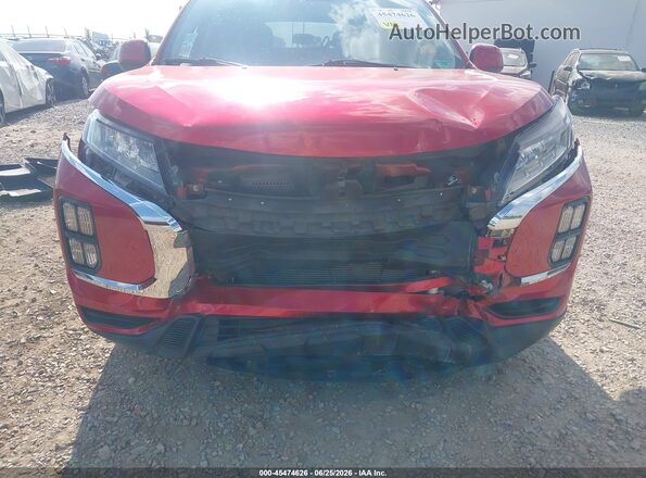 JA4ARUAU3MU034879 2021 MITSUBISHI OUTLANDER SPORT Red Widok wnętrza z tyłu