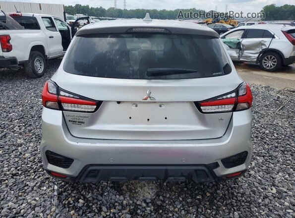 JA4ARUAU5MU024841 2021 MITSUBISHI OUTLANDER Silver Rear view