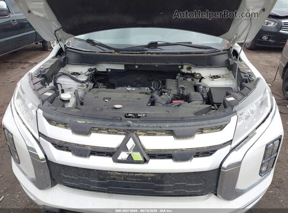 JA4ARUAU5MU030266 2021 MITSUBISHI OUTLANDER SPORT White Հետևի տեսք