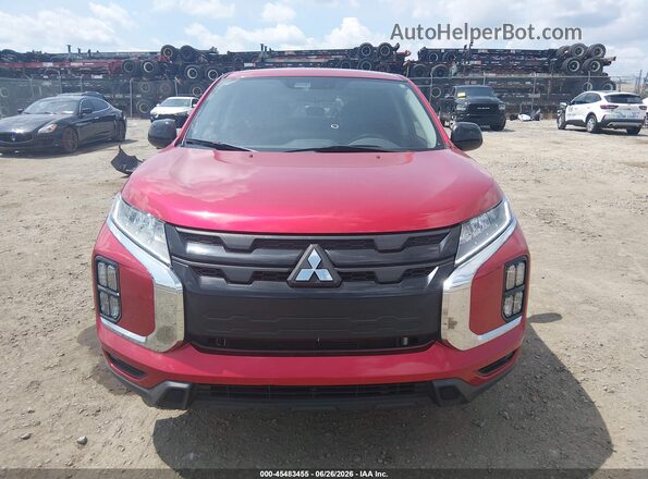 JA4ARUAU5PU006344 2023 MITSUBISHI OUTLANDER SPORT Red Rear interior view