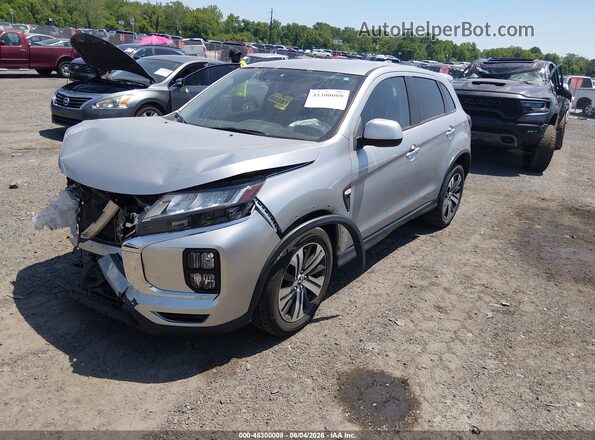 JA4ARUAU5PU013620 2023 MITSUBISHI OUTLANDER SPORT Silver Передня ліва чверть
