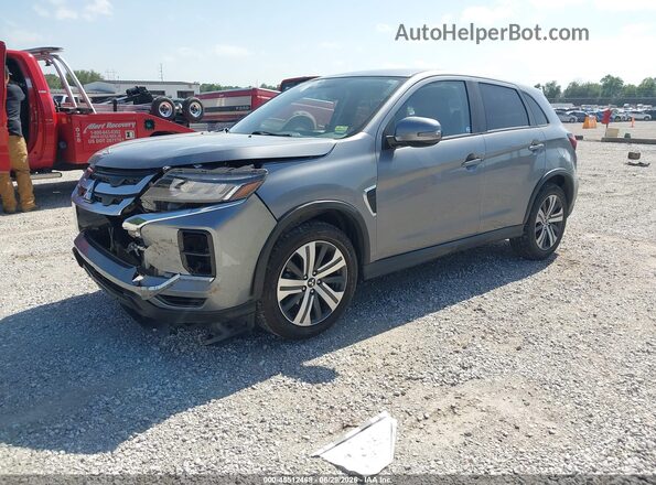 JA4ARUAU7RU016120 2024 MITSUBISHI OUTLANDER SPORT Серебряный Передняя левая четверть
