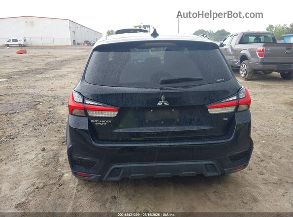 JA4ARUAUXMU017979 2021 MITSUBISHI OUTLANDER SPORT Black 
