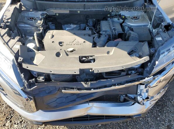JA4ARUAUXMU019604 2021 MITSUBISHI OUTLANDER Silver Вид підкапотного простору
