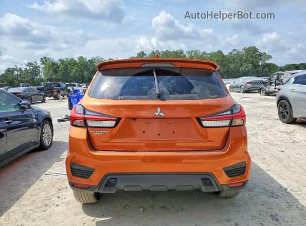 JA4ARUAUXTU002106 2026 MITSUBISHI OUTLANDER Orange Rear view