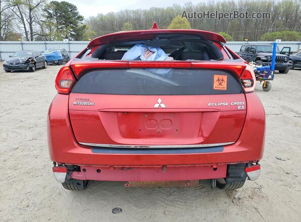 JA4AS3AA2JZ066158 2018 MITSUBISHI ECLIPSE Red უკანა ხედი