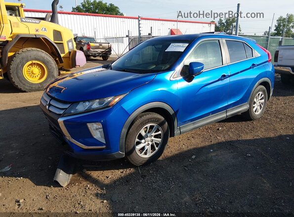 JA4AS3AA7JZ041868 2018 MITSUBISHI ECLIPSE CROSS Blue Передня ліва чверть