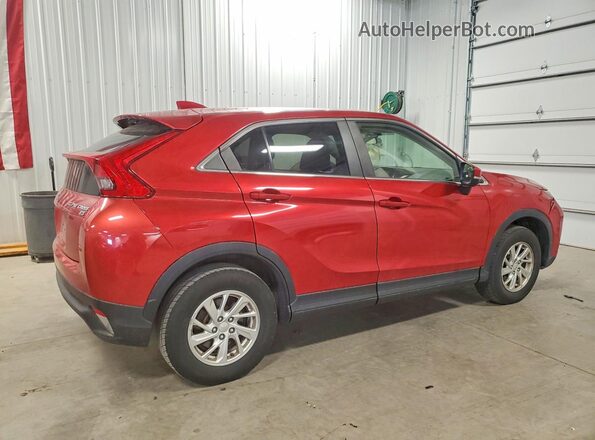 JA4AS3AA7JZ067855 2018 MITSUBISHI ECLIPSE Red Задня права чверть