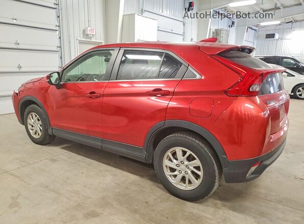 JA4AS3AA7JZ067855 2018 MITSUBISHI ECLIPSE Red Задня ліва чверть