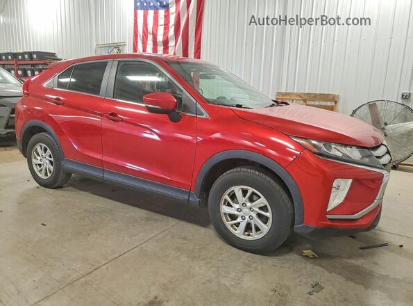 JA4AS3AA7JZ067855 2018 MITSUBISHI ECLIPSE Red Передня права чверть