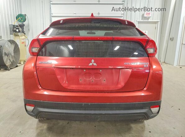JA4AS3AA7JZ067855 2018 MITSUBISHI ECLIPSE Red Вид ззаду