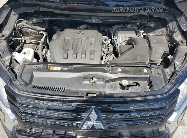 JA4ASWAA2NZ004279 2022 MITSUBISHI ECLIPSE Black Vista del compartimento del motor