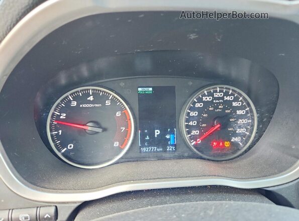 JA4AT3AA5LZ601239 2020 MITSUBISHI ECLIPSE Blue Instrument cluster view
