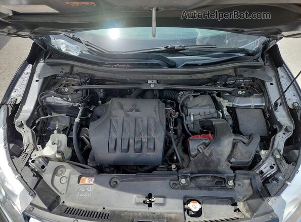 JA4AT3AA9KZ002844 2019 MITSUBISHI ECLIPSE Gray უკანა სალონის ხედი