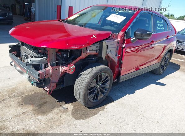 JA4AT4AA3LZ028136 2020 MITSUBISHI ECLIPSE CROSS Red Առջևի ձախ երեք քառորդ տեսարան